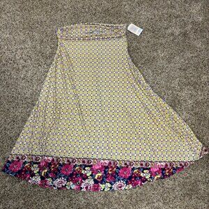 NWT! LulaRoe Maxi Shirt - Floral Design - Women's Size 2XL - 1816